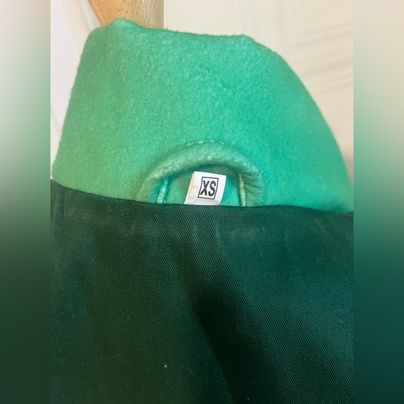 Blair Waldorf Inspired Green Sleeveless Jacket Rare Gossip Girl Style - Picture 13 of 15